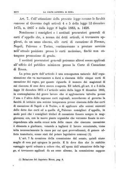 La Corte suprema di Roma raccolta periodica delle sentenze della Corte di cassazione di Roma