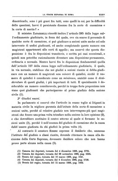 La Corte suprema di Roma raccolta periodica delle sentenze della Corte di cassazione di Roma