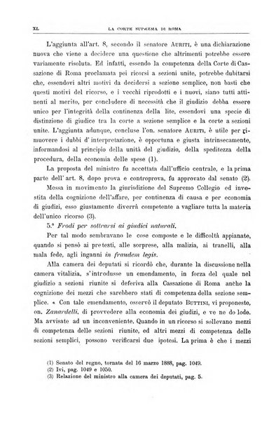 La Corte suprema di Roma raccolta periodica delle sentenze della Corte di cassazione di Roma