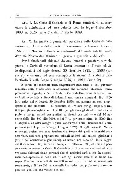 La Corte suprema di Roma raccolta periodica delle sentenze della Corte di cassazione di Roma