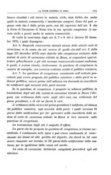 La Corte suprema di Roma raccolta periodica delle sentenze della Corte di cassazione di Roma