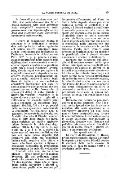 La Corte suprema di Roma raccolta periodica delle sentenze della Corte di cassazione di Roma