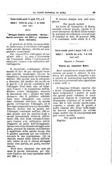 La Corte suprema di Roma raccolta periodica delle sentenze della Corte di cassazione di Roma