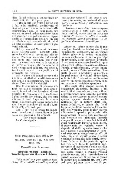 La Corte suprema di Roma raccolta periodica delle sentenze della Corte di cassazione di Roma