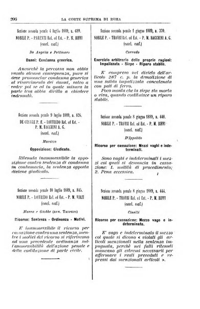 La Corte suprema di Roma raccolta periodica delle sentenze della Corte di cassazione di Roma