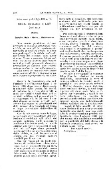 La Corte suprema di Roma raccolta periodica delle sentenze della Corte di cassazione di Roma