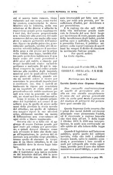 La Corte suprema di Roma raccolta periodica delle sentenze della Corte di cassazione di Roma