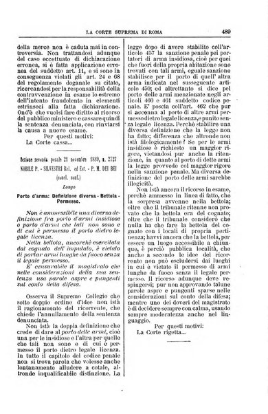 La Corte suprema di Roma raccolta periodica delle sentenze della Corte di cassazione di Roma