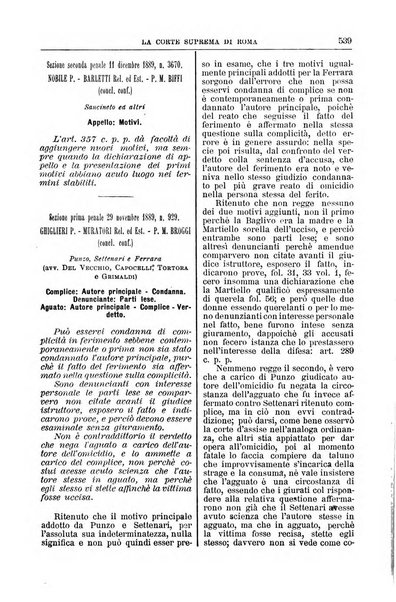 La Corte suprema di Roma raccolta periodica delle sentenze della Corte di cassazione di Roma