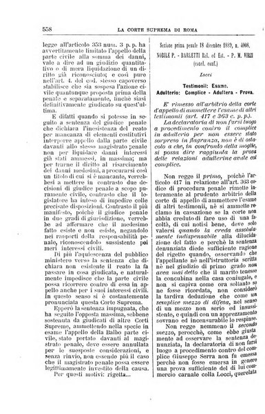 La Corte suprema di Roma raccolta periodica delle sentenze della Corte di cassazione di Roma