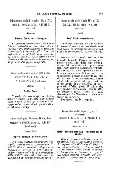 La Corte suprema di Roma raccolta periodica delle sentenze della Corte di cassazione di Roma