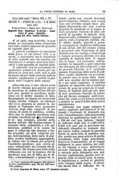 La Corte suprema di Roma raccolta periodica delle sentenze della Corte di cassazione di Roma