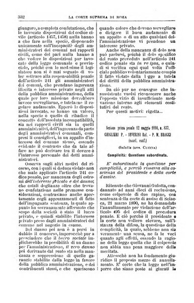 La Corte suprema di Roma raccolta periodica delle sentenze della Corte di cassazione di Roma