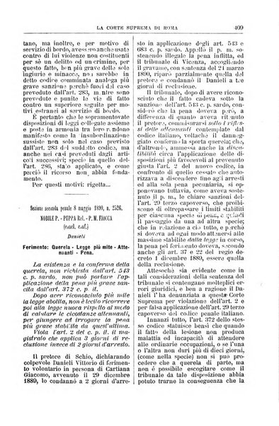 La Corte suprema di Roma raccolta periodica delle sentenze della Corte di cassazione di Roma