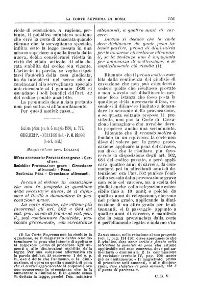 La Corte suprema di Roma raccolta periodica delle sentenze della Corte di cassazione di Roma