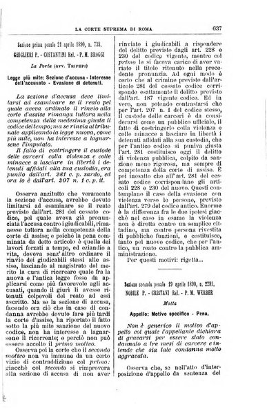 La Corte suprema di Roma raccolta periodica delle sentenze della Corte di cassazione di Roma