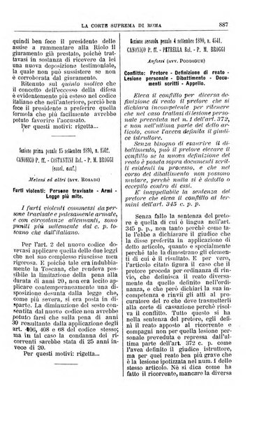 La Corte suprema di Roma raccolta periodica delle sentenze della Corte di cassazione di Roma