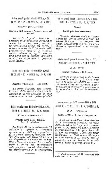 La Corte suprema di Roma raccolta periodica delle sentenze della Corte di cassazione di Roma