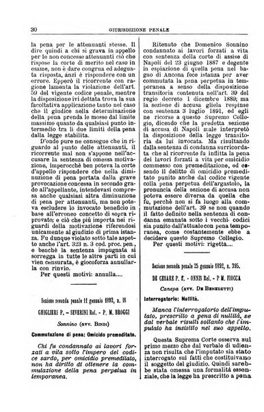 La Corte suprema di Roma raccolta periodica delle sentenze della Corte di cassazione di Roma