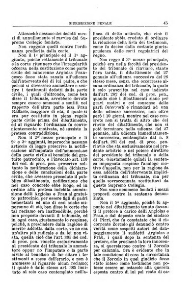 La Corte suprema di Roma raccolta periodica delle sentenze della Corte di cassazione di Roma