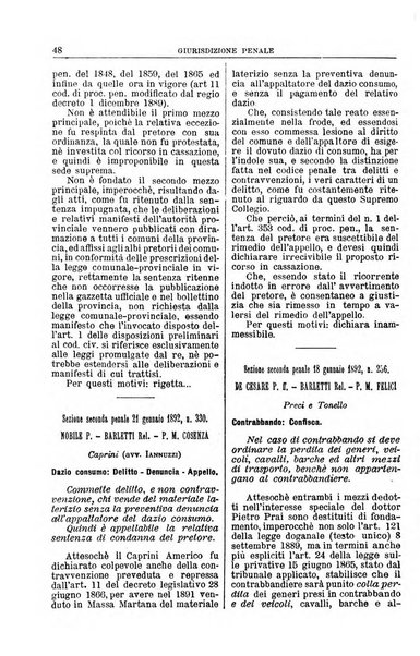 La Corte suprema di Roma raccolta periodica delle sentenze della Corte di cassazione di Roma