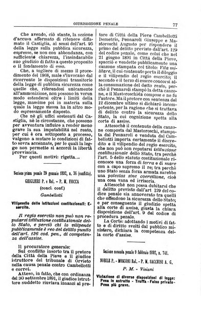 La Corte suprema di Roma raccolta periodica delle sentenze della Corte di cassazione di Roma