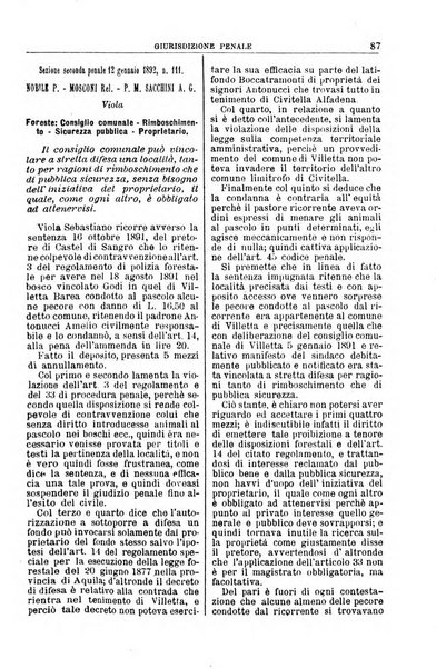 La Corte suprema di Roma raccolta periodica delle sentenze della Corte di cassazione di Roma