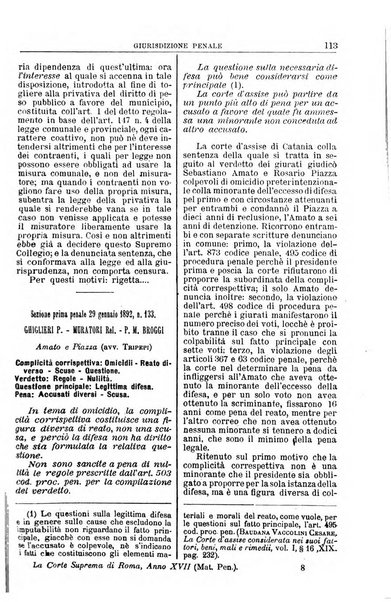 La Corte suprema di Roma raccolta periodica delle sentenze della Corte di cassazione di Roma