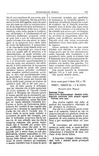 La Corte suprema di Roma raccolta periodica delle sentenze della Corte di cassazione di Roma