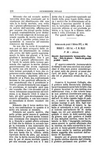 La Corte suprema di Roma raccolta periodica delle sentenze della Corte di cassazione di Roma