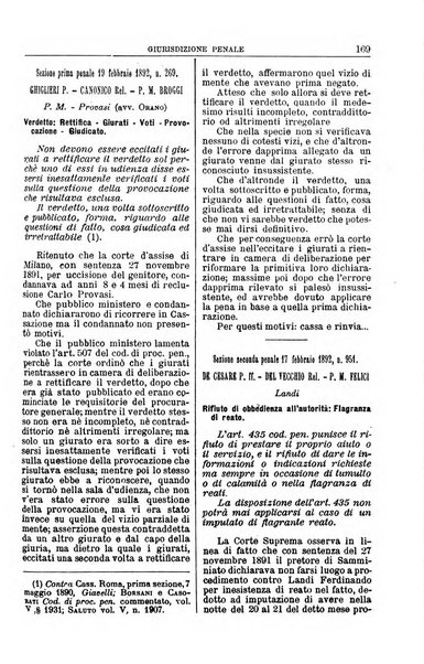 La Corte suprema di Roma raccolta periodica delle sentenze della Corte di cassazione di Roma