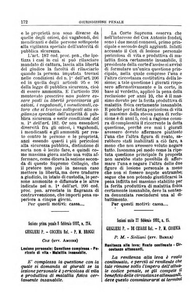 La Corte suprema di Roma raccolta periodica delle sentenze della Corte di cassazione di Roma