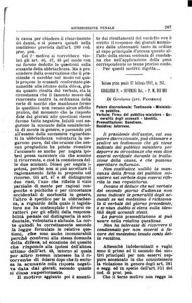 La Corte suprema di Roma raccolta periodica delle sentenze della Corte di cassazione di Roma