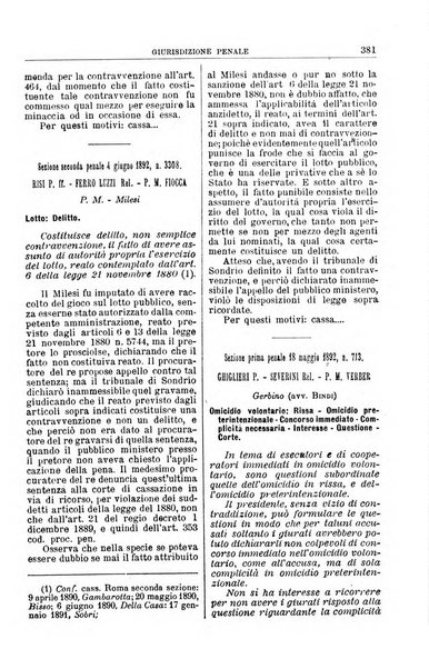 La Corte suprema di Roma raccolta periodica delle sentenze della Corte di cassazione di Roma