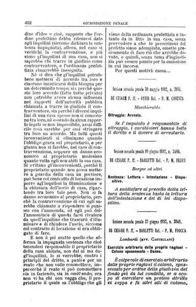 La Corte suprema di Roma raccolta periodica delle sentenze della Corte di cassazione di Roma