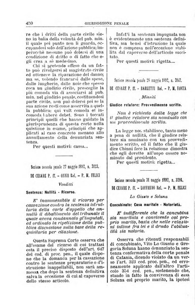 La Corte suprema di Roma raccolta periodica delle sentenze della Corte di cassazione di Roma