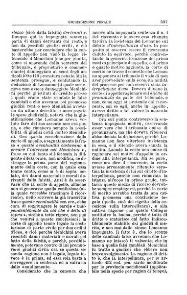 La Corte suprema di Roma raccolta periodica delle sentenze della Corte di cassazione di Roma