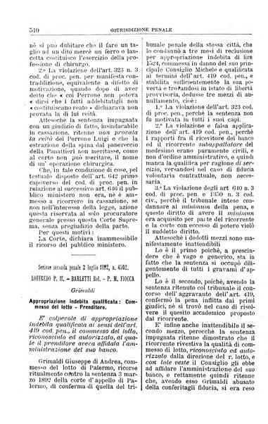 La Corte suprema di Roma raccolta periodica delle sentenze della Corte di cassazione di Roma