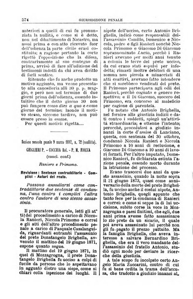 La Corte suprema di Roma raccolta periodica delle sentenze della Corte di cassazione di Roma