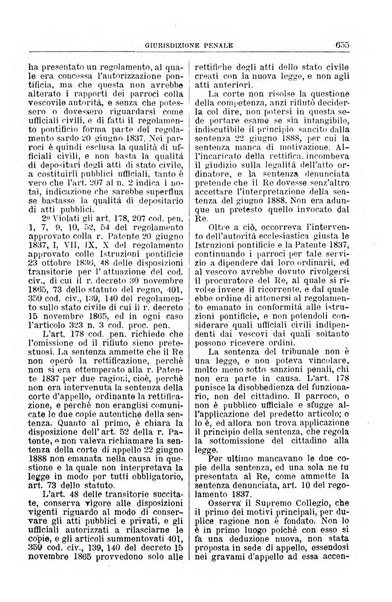 La Corte suprema di Roma raccolta periodica delle sentenze della Corte di cassazione di Roma