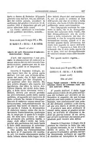 La Corte suprema di Roma raccolta periodica delle sentenze della Corte di cassazione di Roma