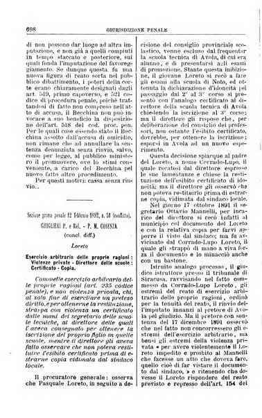 La Corte suprema di Roma raccolta periodica delle sentenze della Corte di cassazione di Roma