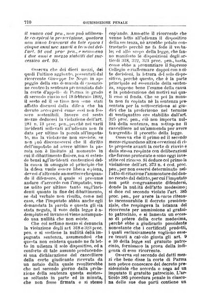 La Corte suprema di Roma raccolta periodica delle sentenze della Corte di cassazione di Roma