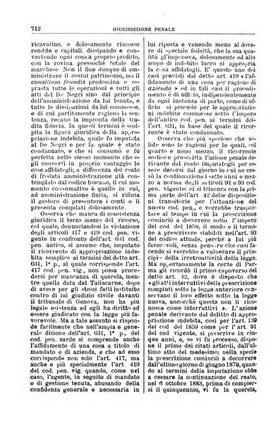 La Corte suprema di Roma raccolta periodica delle sentenze della Corte di cassazione di Roma