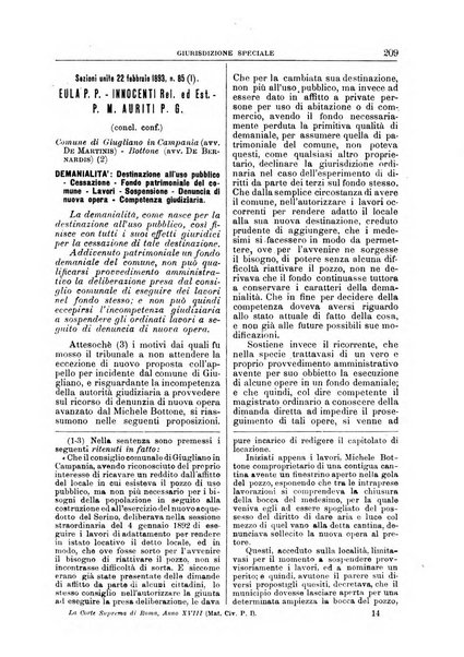 La Corte suprema di Roma raccolta periodica delle sentenze della Corte di cassazione di Roma