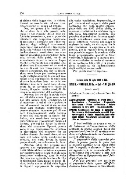 La Corte suprema di Roma raccolta periodica delle sentenze della Corte di cassazione di Roma