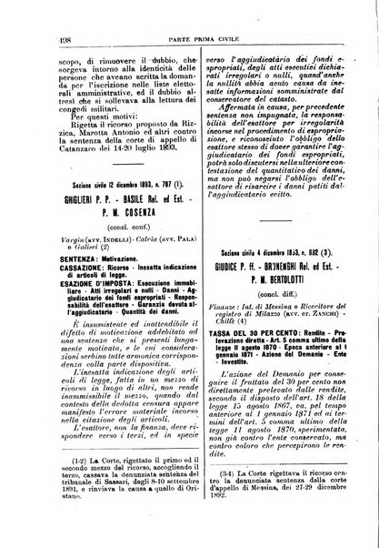 La Corte suprema di Roma raccolta periodica delle sentenze della Corte di cassazione di Roma