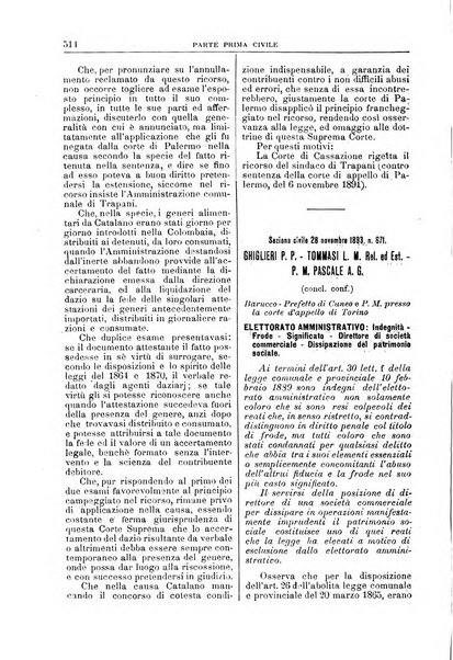 La Corte suprema di Roma raccolta periodica delle sentenze della Corte di cassazione di Roma