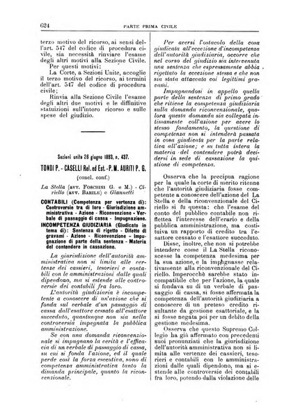 La Corte suprema di Roma raccolta periodica delle sentenze della Corte di cassazione di Roma