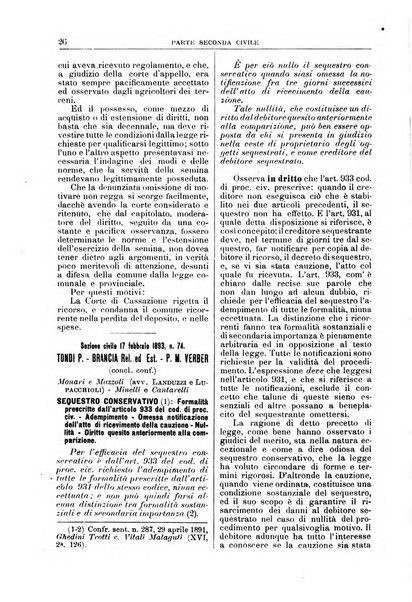 La Corte suprema di Roma raccolta periodica delle sentenze della Corte di cassazione di Roma